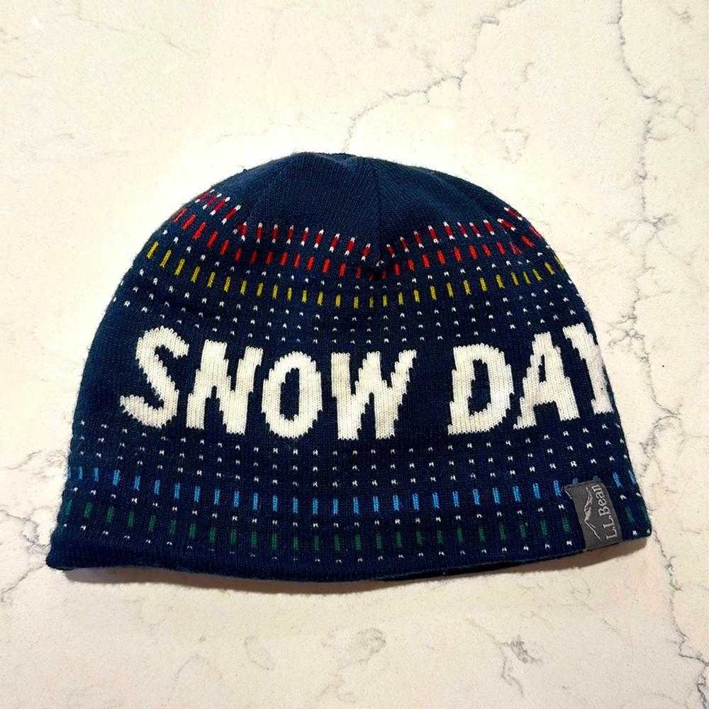 Kids LL Bean beanie.